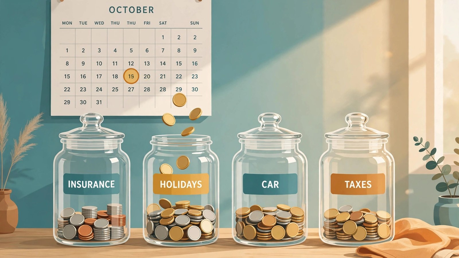 Sinking Funds: How to Turn Annual Bills Into Small Monthly Amounts